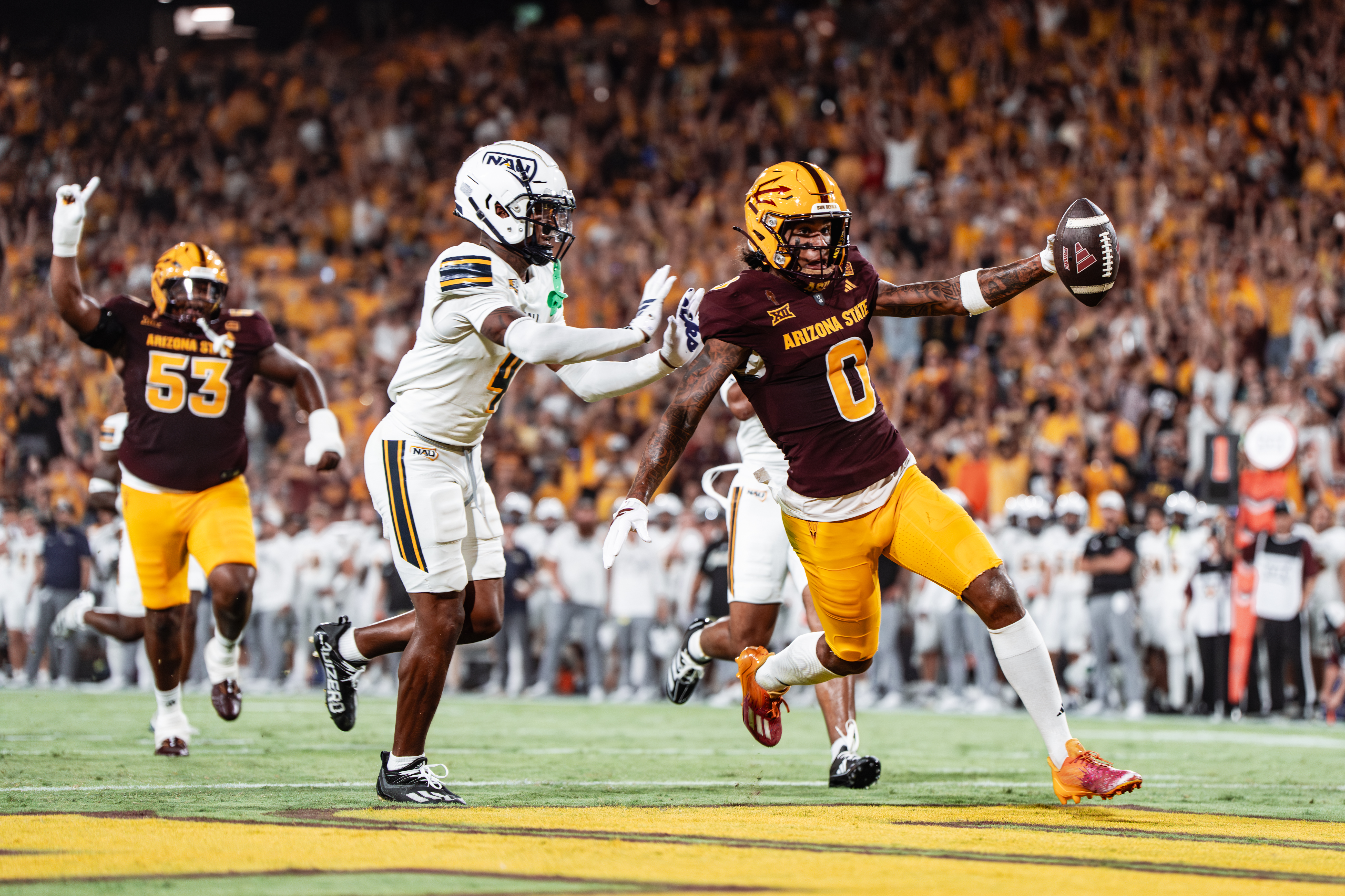 Jordyn Tyson TD vs NAU