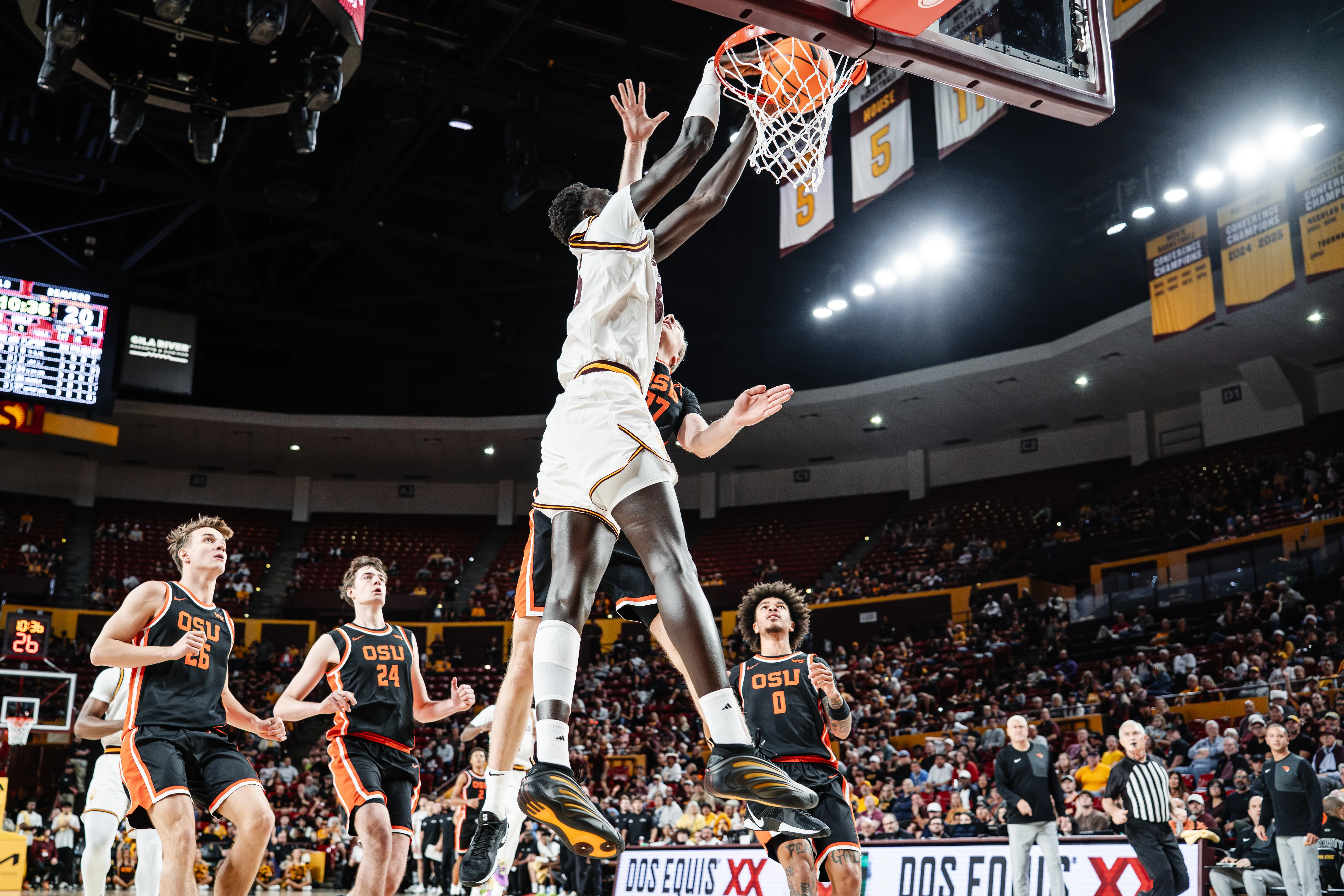 Massamba Diop dunk VS.OSU