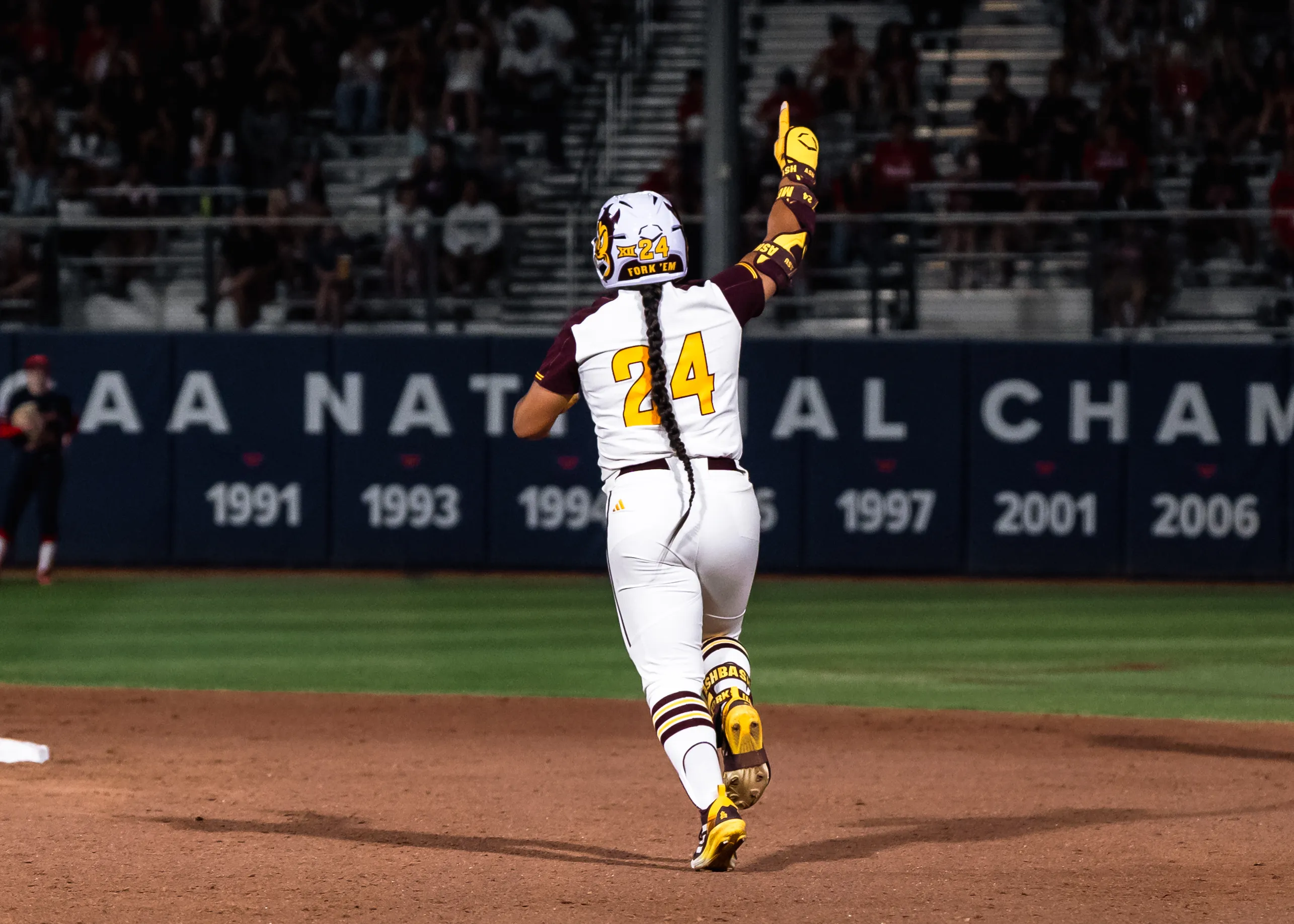 Sun Devil Softball hit a homerun at Arizona