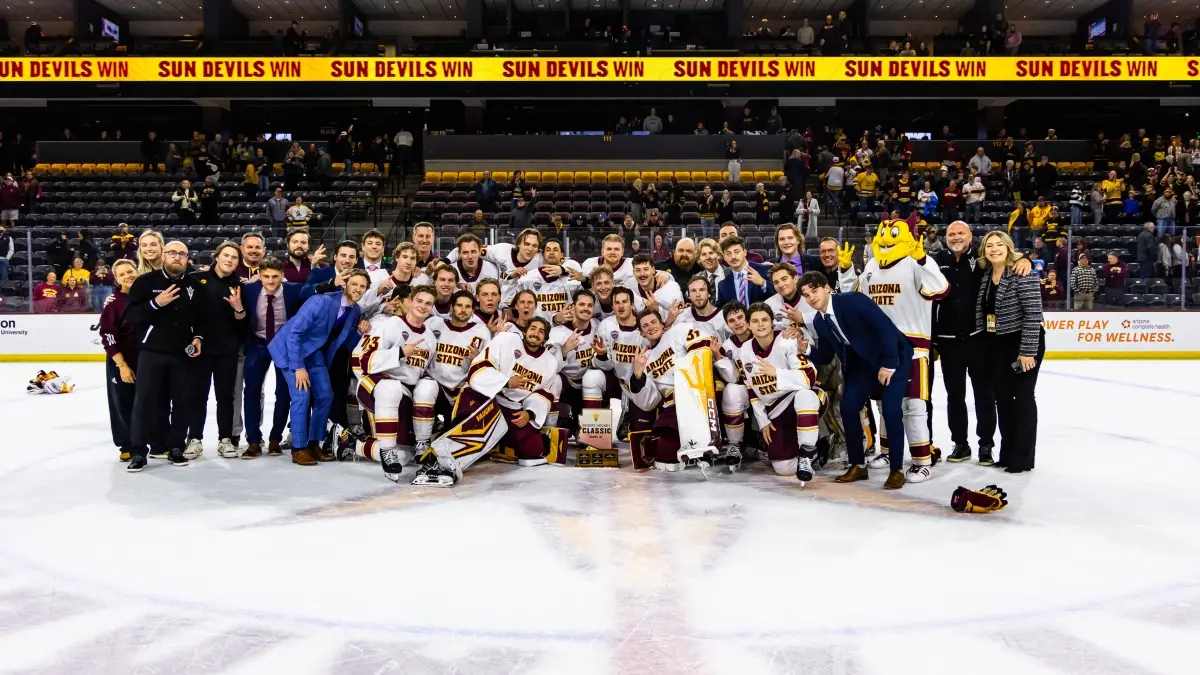 ASU Hockey Desert Hockey Champions