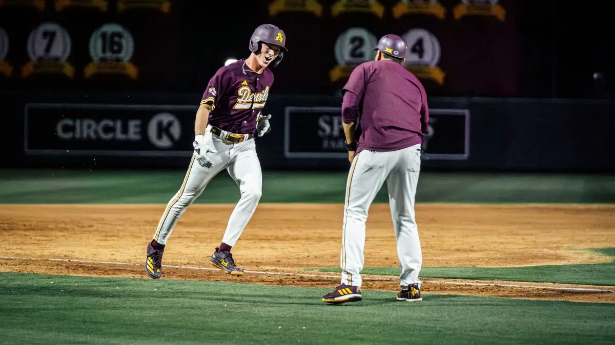 Jax Ryan Celebrates with Sam Peraza