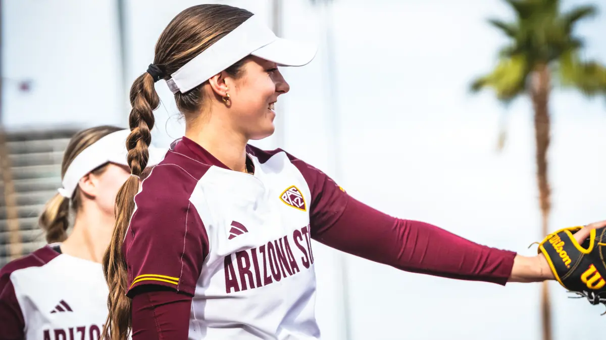 Ayden Allen in softball uniform