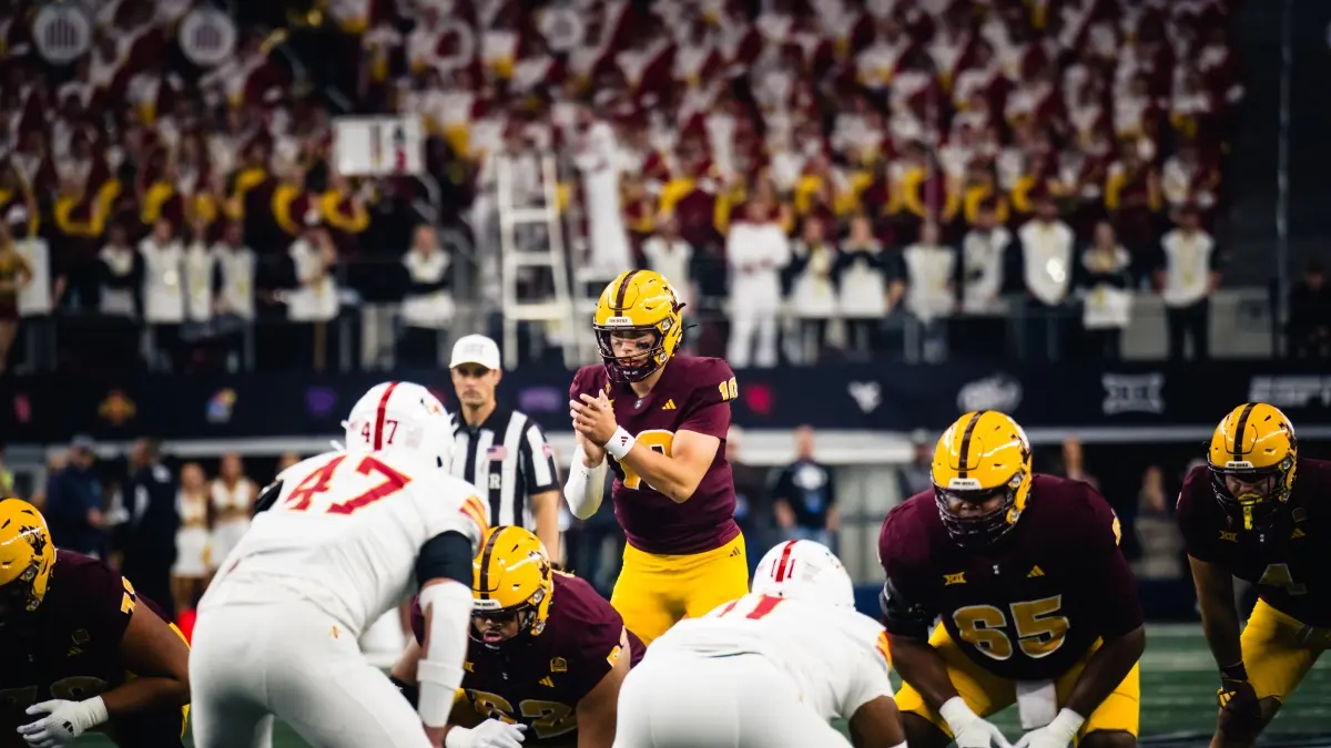 Sun Devil Football's Sam Leavitt Sun Devil Football's Sam Leavitt