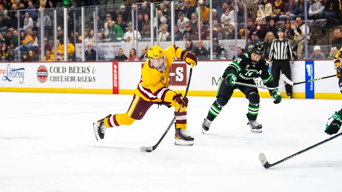 Bennett Schimek scores vs North Dakota Bennett Schimek scores vs North Dakota