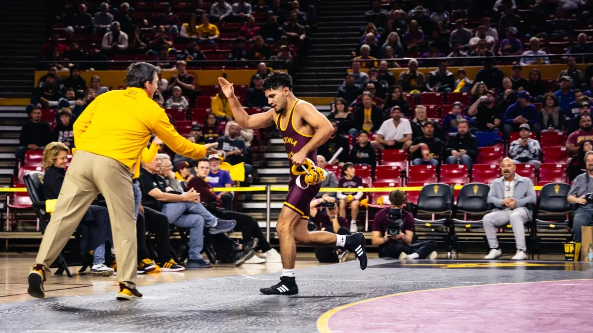 Sun Devil Wrestling&#039;s Richard Figueroa