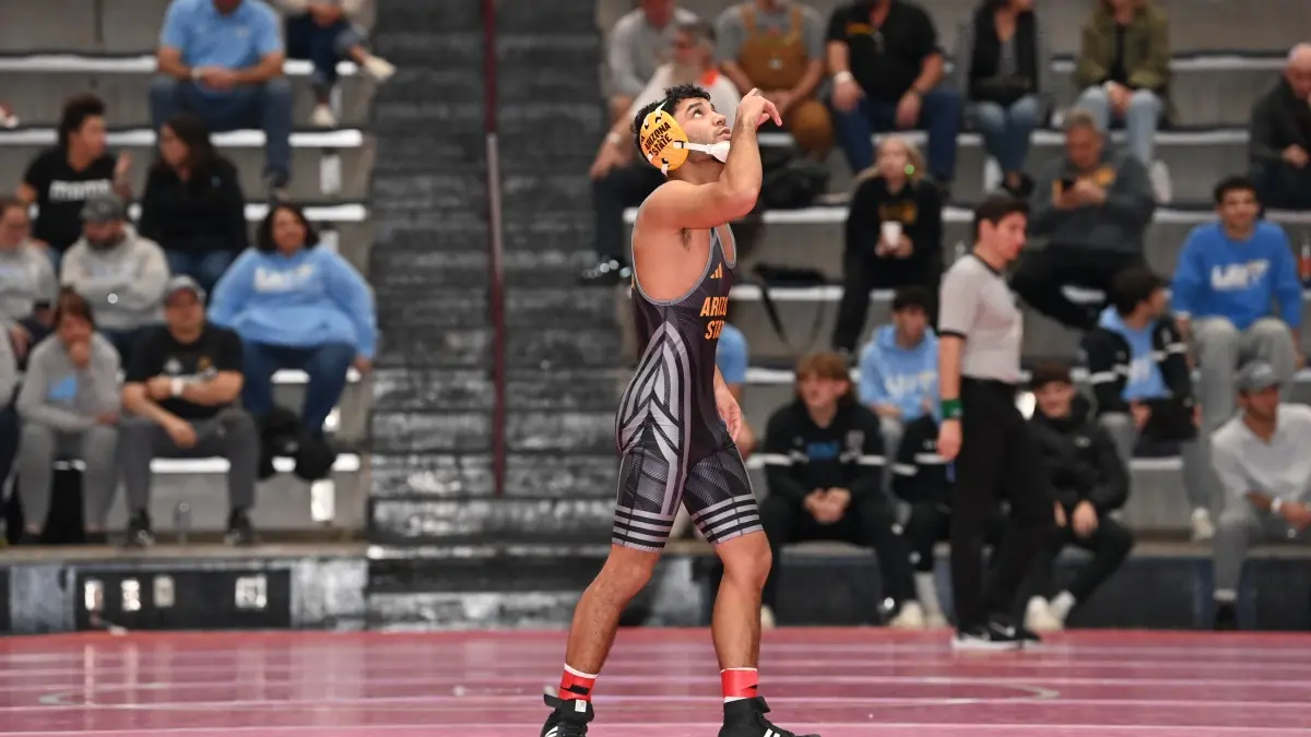 Sun Devil Wrestling&#039;s Richard Figueroa