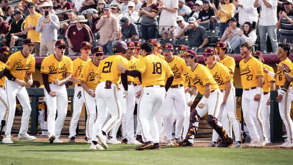 Sun Devil Baseball Celebration