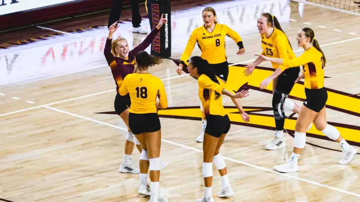 14 Volleyball Secures Third-Straight Sweep | ASU Sun Devil Athletics