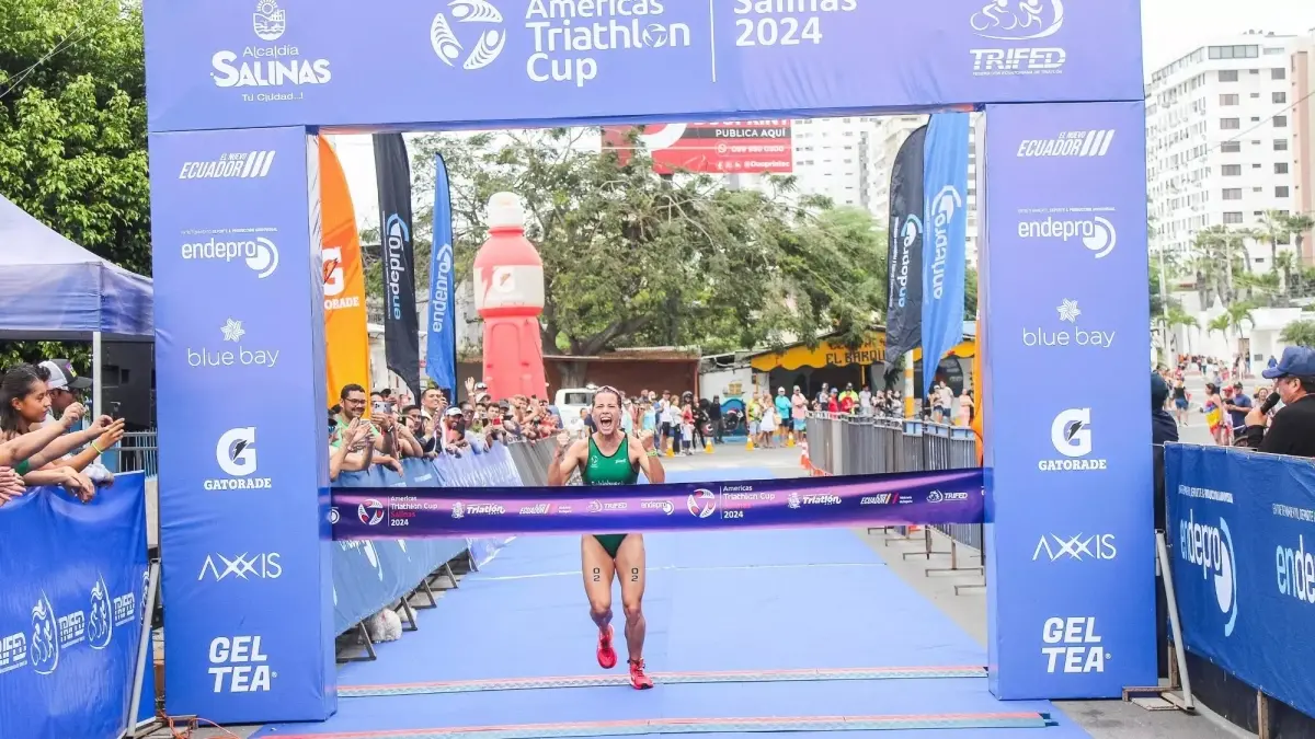 Image from ASU News triathlon athlete running race