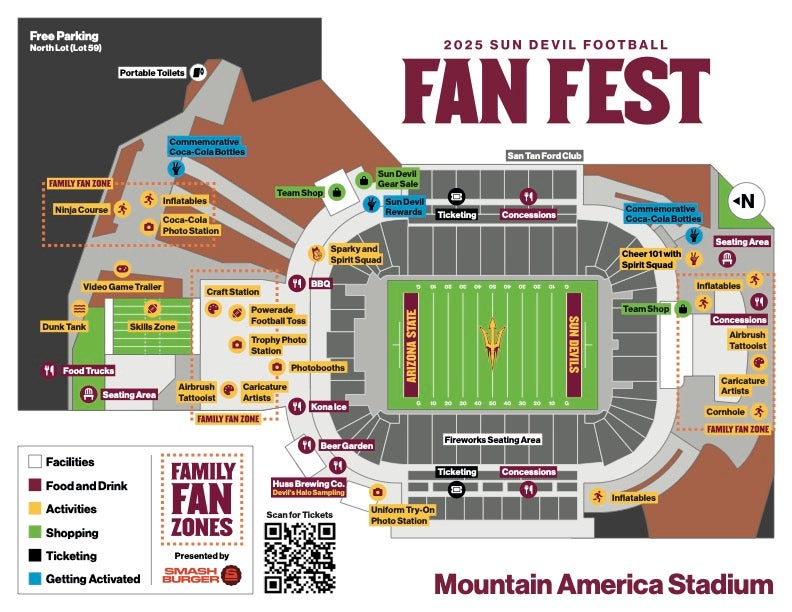 Football Fan Fest map