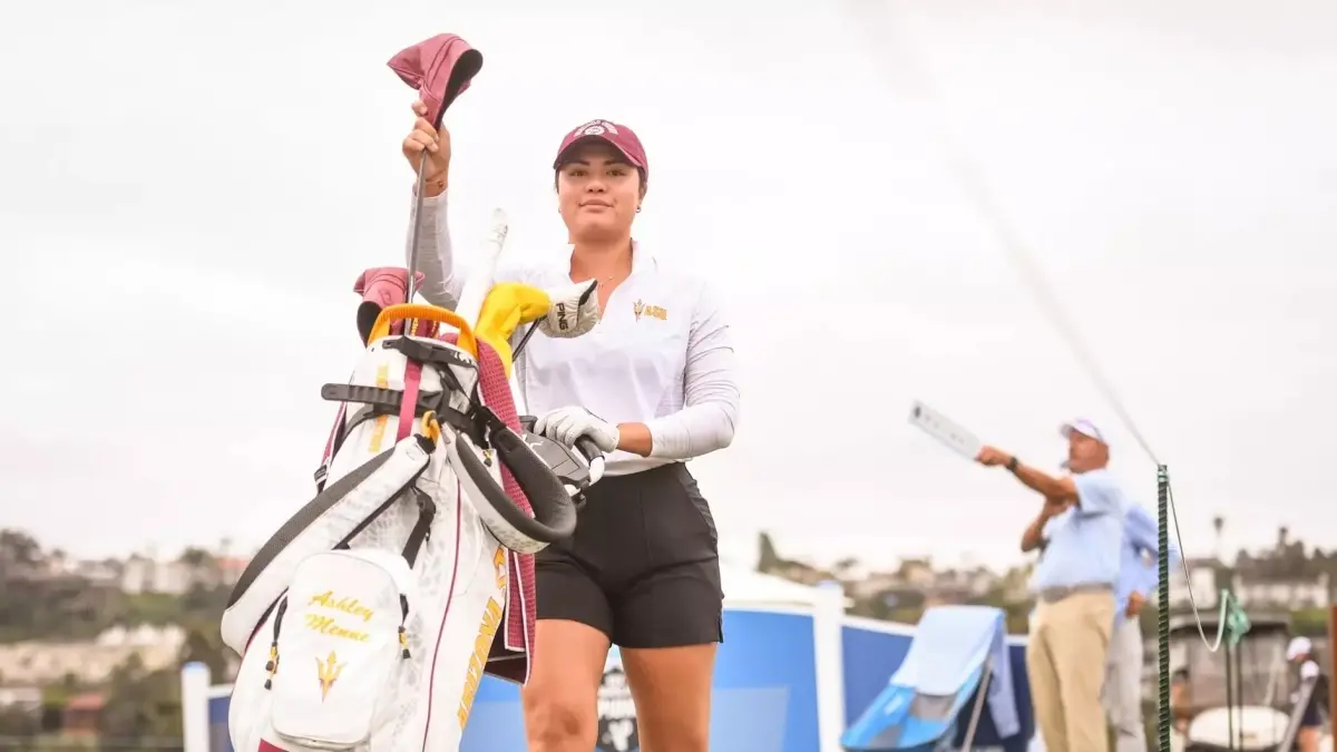 Image from ASU News woman golfer