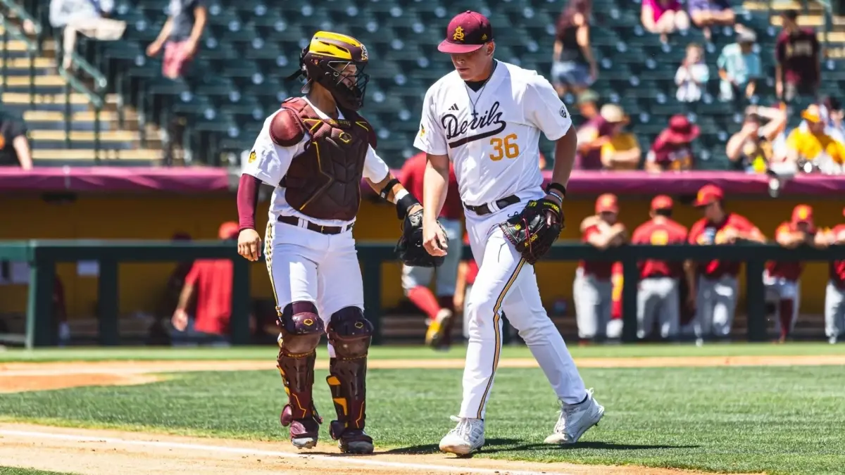 Image from ASU News two baseball players